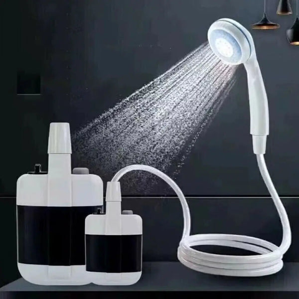 Chuveiro Elétrico Portátil Recarregável – Camping, Pesca, Praia e Emergências