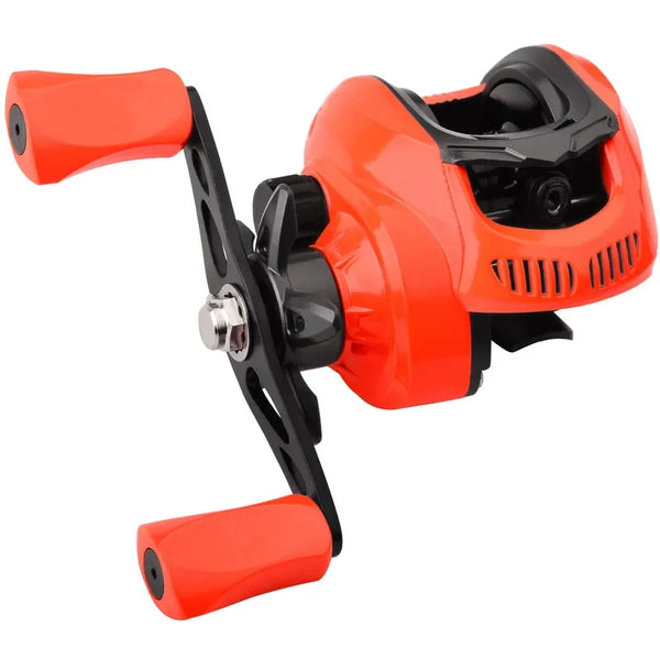 Carretilha Baitcasting 7,2:1 – Alta Velocidade, Anti-Enrosco, Drag 8 kg (Destros/Canhotos)