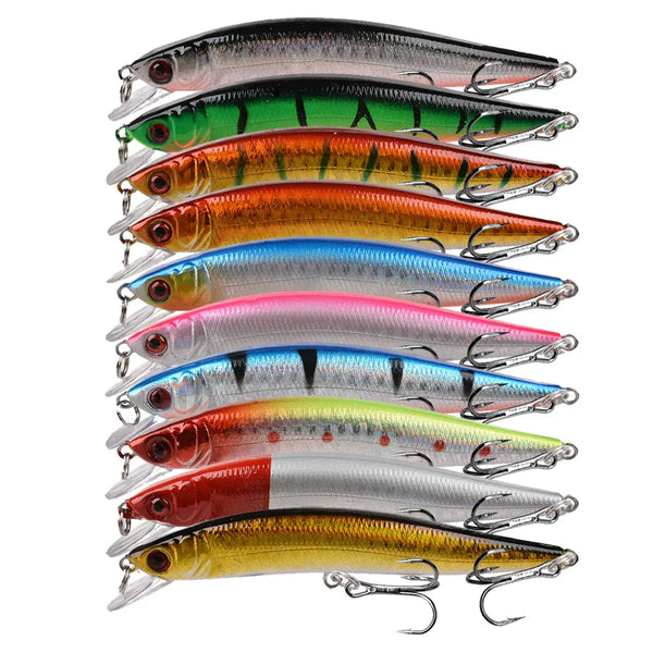 Isca Artificial Flutuante Tipo Minnow 10cm – 8,3g (1 Unidade)