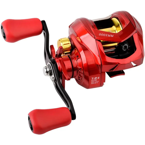 Carretilha AORACE 7,2:1 – Alta Velocidade, Alumínio CNC e Arrasto 8 kg (Destros/Canhotos)