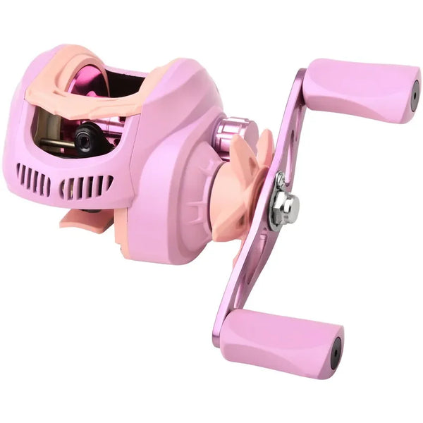 Carretilha Baitcasting 7,2:1 – Alta Velocidade, Anti-Enrosco, Drag 8 kg (Destros/Canhotos)