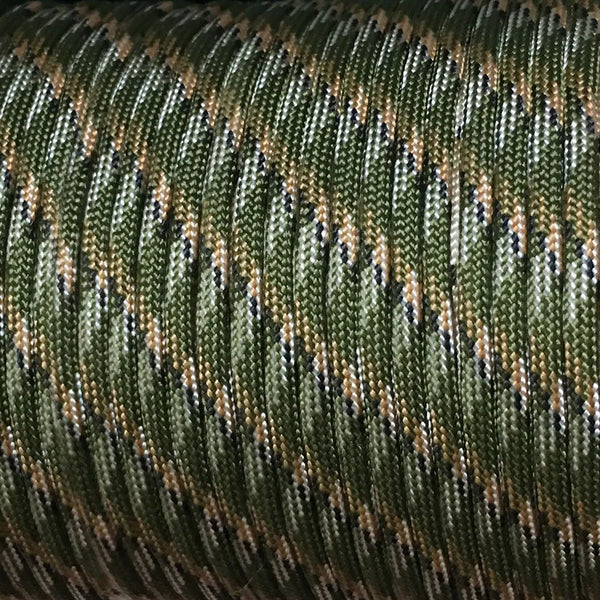 Corda Paracord 550 – 7 Fios Internos, 4mm, 5m/15m/30m, Multiuso para Camping e Sobrevivência