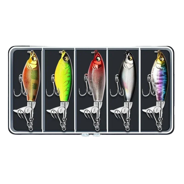 Conjunto com 5 Iscas Artificiais Sinking Pencil (9,2 cm • 12 g) – Superfície